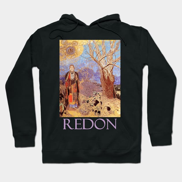 The Buddha by Odilon Redon Hoodie by Naves